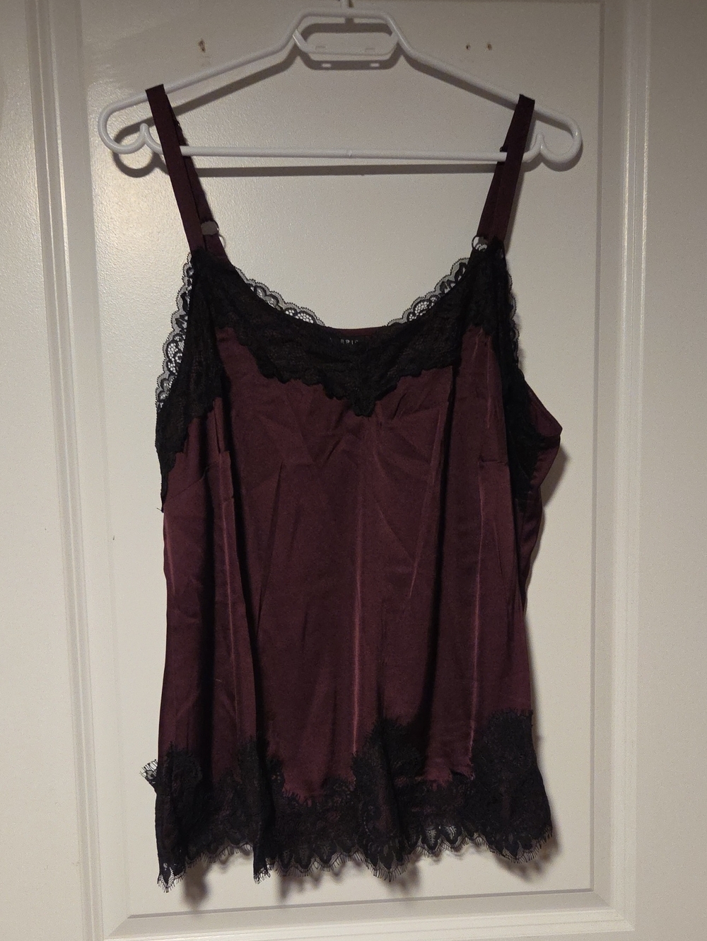 Torrid Purple Satin Tank 0